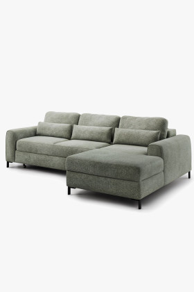 Ecksofa Dream mit Schlaffunktion und Stauraum, rechts
